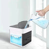 Air Cooler Fan, Portable Misting Cooler Fan, Personal Space Evaporative Cooler, Humidifier, Mini USB Cooling Desktop Fan with 4 Wind Speeds for Bedroom, Travel, Office