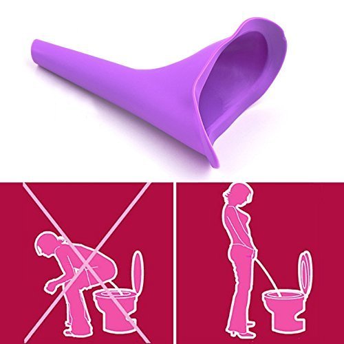 Reusable Portable Stand and Pee Urination Device for Women Pee Buddy - Pack of 1 | Leak-proof and Spill-free | Perfect for Public Toilets, Travel, Camping, Hiking, and Outdoor Activities