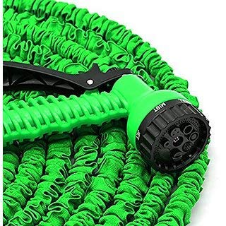 Expandable Magic Hose with Spray Gun - 50FT Flexibility & Stretchability - Perfect for Growing Gardens Includes Spray Gun