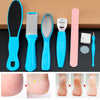 Professional 6-Piece Home Pedicure Kit - Callus Remover, Foot Corn Remover, and Nail File - Effectively Removes Hard, Cracked, and Dead Skin Cells for Soft and Smooth Feet