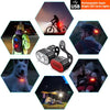 Bike Lights, Bicycle bike front rear Led Lights for bicycle bike front and back headlights Taillights, USB Rechargeable Waterproof Super Bright LED light for Bike Bicycle front and rear safety Lights