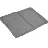 2-Pack Grey Cooling Gel Pillow -, Multipurpose Folding Design, Relief for Sleep, Fevers, Migraines, Hot Flashes, Stress - Absorbs Heat, Enhances Sleep Quality