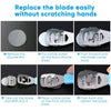 Professional 6-Piece Home Pedicure Kit - Callus Remover, Foot Corn Remover, and Nail File - Effectively Removes Hard, Cracked, and Dead Skin Cells for Soft and Smooth Feet