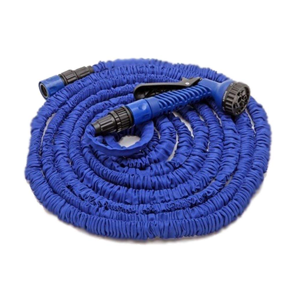 Expandable Magic Hose with Spray Gun - 50FT Flexibility & Stretchability - Perfect for Growing Gardens Includes Spray Gun