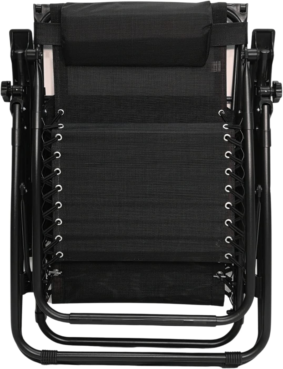 Zero Gravity Folding Sun Lounger with Reclining Seat, Cup Holder, and Canopy - Relax in Style and Comfort