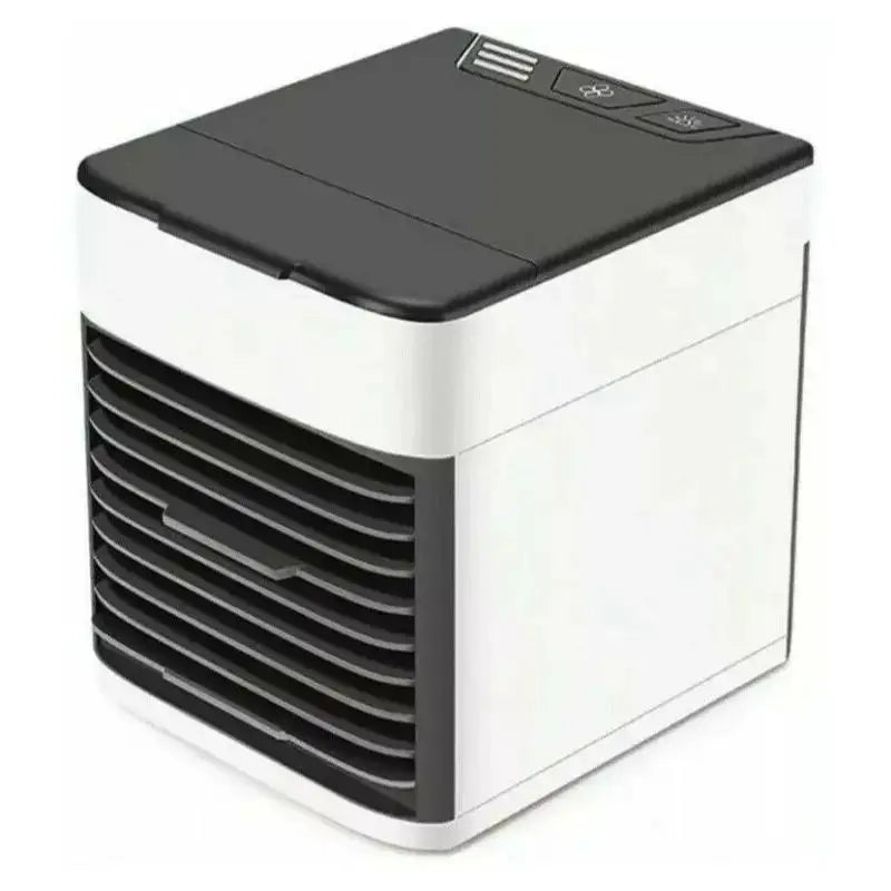 Air Cooler Fan, Portable Misting Cooler Fan, Personal Space Evaporative Cooler, Humidifier, Mini USB Cooling Desktop Fan with 4 Wind Speeds for Bedroom, Travel, Office