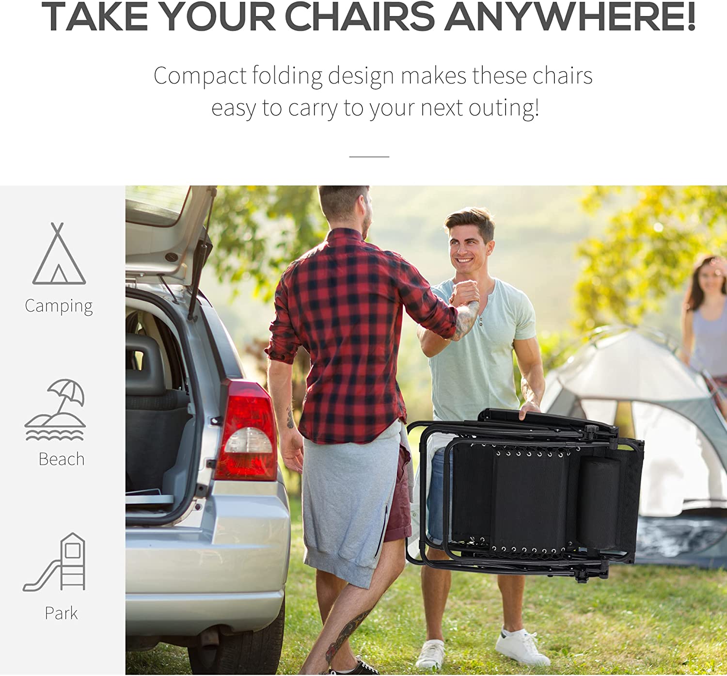 Zero Gravity Folding Sun Lounger with Reclining Seat, Cup Holder, and Canopy - Relax in Style and Comfort
