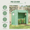 Premium Walk-in Outdoor Greenhouse - Spacious and Sturdy Greenhouse for Seedling, Flowers, and Plant Growing with Roll Up Door - Ideal Greenhouse for Garden Enthusiasts