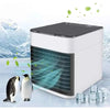 Air Cooler Fan, Portable Misting Cooler Fan, Personal Space Evaporative Cooler, Humidifier, Mini USB Cooling Desktop Fan with 4 Wind Speeds for Bedroom, Travel, Office