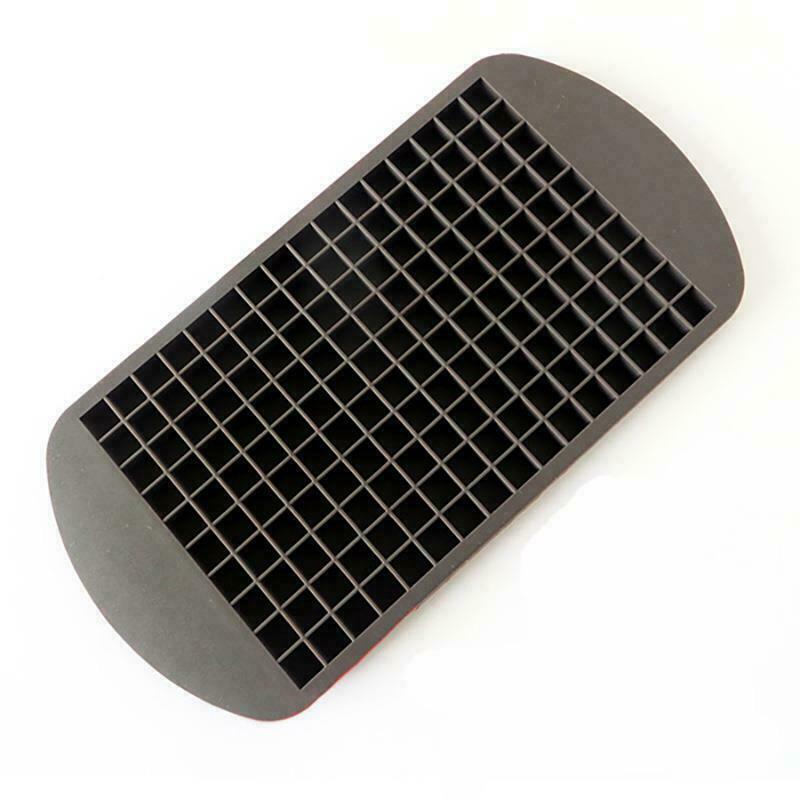 160 Mini Ice Cube Kitchen Freezer Tray Small Candy Maker Mold Silicone Grids DIY Party