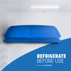 2-Pack Cooling Gel Pillow -, Multipurpose Folding Design, Relief for Sleep, Fevers, Migraines, Hot Flashes, Stress - Absorbs Heat, Enhances Sleep Quality